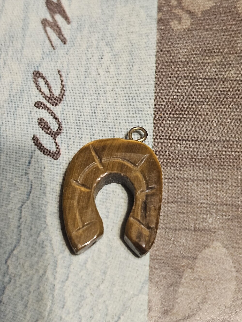 Gold Tone Pendant